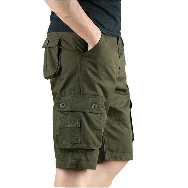 men's shorts 2021 summer solid color baggy multi pocket military cargo male large size mens tactical fifth pants clothing, White;black
men's shorts 2021 summer solid color baggy multi pocket military cargo male large size mens tactical fifth pants clothing, White;black