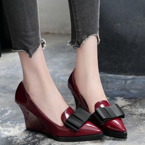 womens mary jane brogue bowties loafers pumps shoes bowknot sandals wedge high heel patent leather lolita 2021 dress, Black
womens mary jane brogue bowties loafers pumps shoes bowknot sandals wedge high heel patent leather lolita 2021 dress, Black
