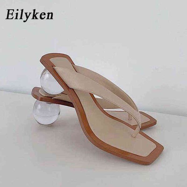 slippers eilyken summer flip flops clear transparent med heel slides fashion round ball slipper sandals for shoes women220308, Black
slippers eilyken summer flip flops clear transparent med heel slides fashion round ball slipper sandals for shoes women220308, Black