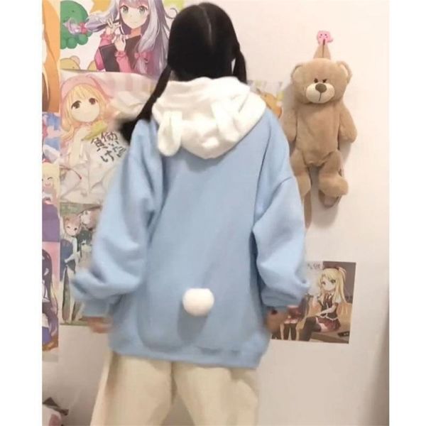women's t-shirt blue oversize female hoodies long sleeves cute student sweet shirts kawaii pullovers sweatshirt streetwear casual coa, White
women's t-shirt blue oversize female hoodies long sleeves cute student sweet shirts kawaii pullovers sweatshirt streetwear casual coa, White
