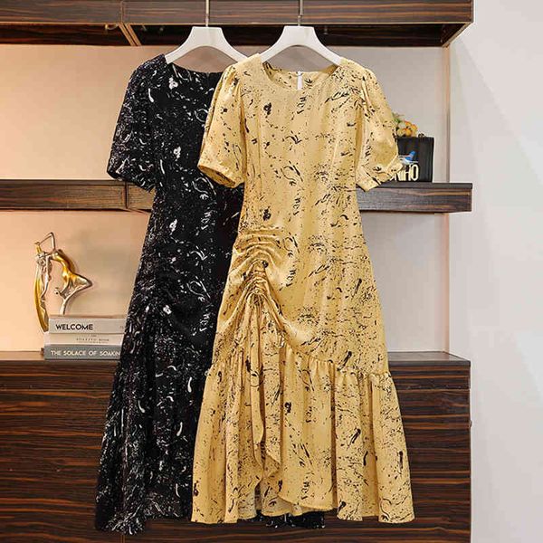 casual dresses fashion women spring asymmetrical ladies vestidos dress print short sleeve elegant female drawstring robe clothes fa1p, Black;gray
casual dresses fashion women spring asymmetrical ladies vestidos dress print short sleeve elegant female drawstring robe clothes fa1p, Black;gray
