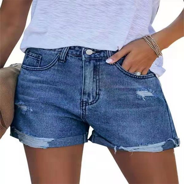 women's jeans 2021 european and american summer fashion temperament hole women's jeans, Blue
women's jeans 2021 european and american summer fashion temperament hole women's jeans, Blue