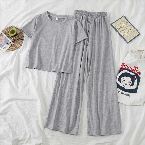 women's pajamas plus size cute home suits with pants nightgown clothing underwear cotton sets summer outfits sleepwear female 211007, Black;red
women's pajamas plus size cute home suits with pants nightgown clothing underwear cotton sets summer outfits sleepwear female 211007, Black;red