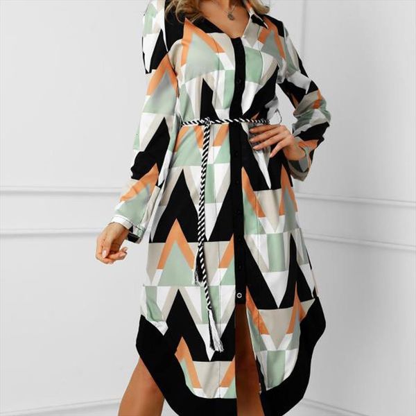 wave print shirt casual women dress v neck long sleeve lace up bandage loose midi holiday daily life vestidos, Black;gray
wave print shirt casual women dress v neck long sleeve lace up bandage loose midi holiday daily life vestidos, Black;gray
