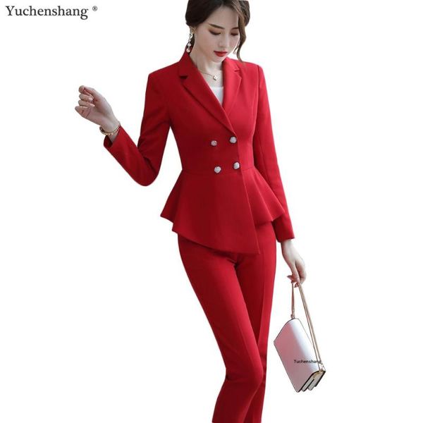 pieces set women business pant suits work wear asymmetrical blazer and formal suit office lady uniform designs women's two piece pants, White
pieces set women business pant suits work wear asymmetrical blazer and formal suit office lady uniform designs women's two piece pants, White