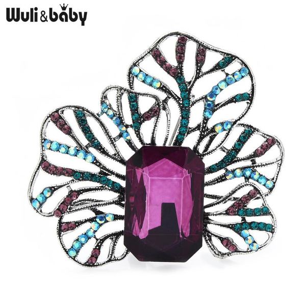 pins, brooches wuli&baby luxury big square crystal flower women brooch pins 2 colors hollow leaf winter jewelry gift 2021 design, Gray
pins, brooches wuli&baby luxury big square crystal flower women brooch pins 2 colors hollow leaf winter jewelry gift 2021 design, Gray