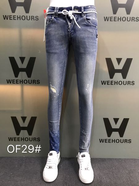 men's and women's casual hip-hop jeans currently designer luxury pants of29-28, Blue
men's and women's casual hip-hop jeans currently designer luxury pants of29-28, Blue