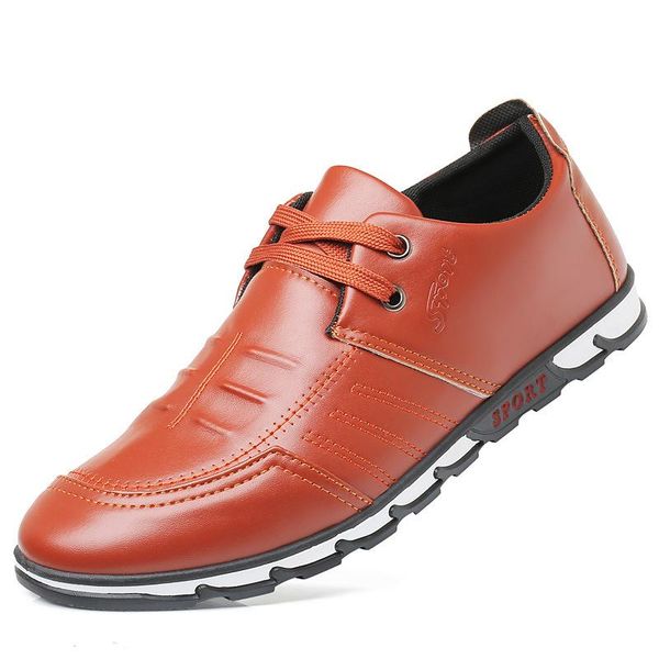 business formal dress brown leather shoes for men pointed toe lace up casual sneakers flats zapatos de hombre, Black
business formal dress brown leather shoes for men pointed toe lace up casual sneakers flats zapatos de hombre, Black