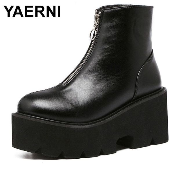 boots yaerni women platform high heel motorcycle zipper ankle chunky heels punk warm shoes womens footweare1212, Black
boots yaerni women platform high heel motorcycle zipper ankle chunky heels punk warm shoes womens footweare1212, Black