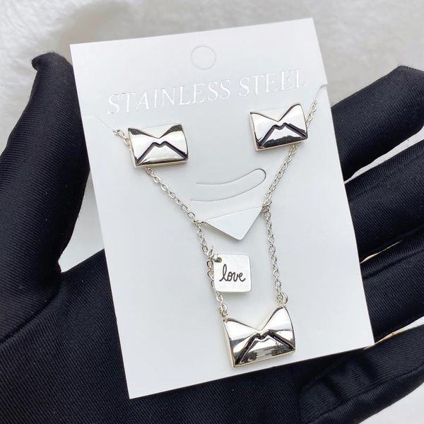 stainless steel chain necklace for man women gold silver color pendant envelope donot fade jewelry wholesale earrings &
stainless steel chain necklace for man women gold silver color pendant envelope donot fade jewelry wholesale earrings &