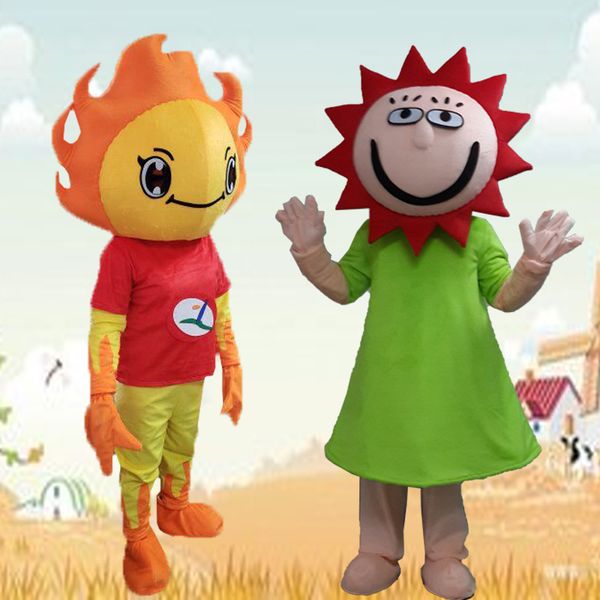 mascot costumes beautiful yellow sunflower sun flower taiyanfa mascot costume big bright black clear eyes carnival costume fancy party dress, Red;yellow
mascot costumes beautiful yellow sunflower sun flower taiyanfa mascot costume big bright black clear eyes carnival costume fancy party dress, Red;yellow