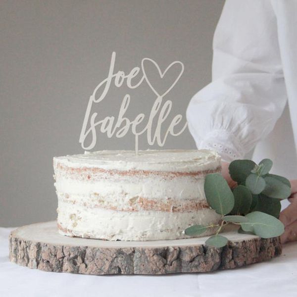 other event & party supplies personalized wedding cake er with heart & first names, love wood er, custom gold
other event & party supplies personalized wedding cake er with heart & first names, love wood er, custom gold