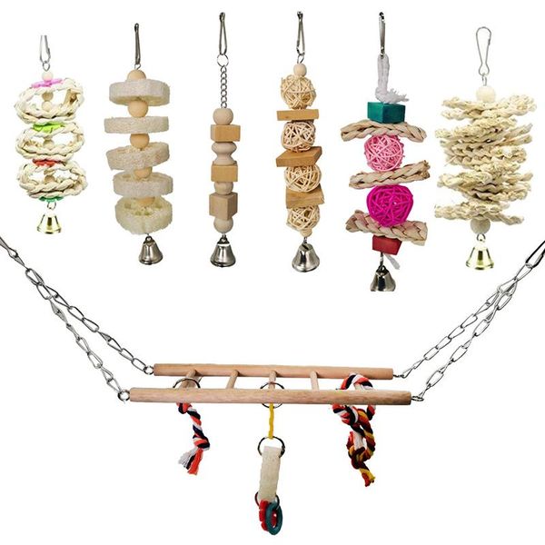 other bird supplies parrot cage toys, hanging bell pet hammock swing toys for parrots
other bird supplies parrot cage toys, hanging bell pet hammock swing toys for parrots