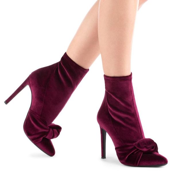 boots 018 charming ankle brand design velvet autumn thin high heel women shoes butterfly knot female winter footwear, Black
boots 018 charming ankle brand design velvet autumn thin high heel women shoes butterfly knot female winter footwear, Black