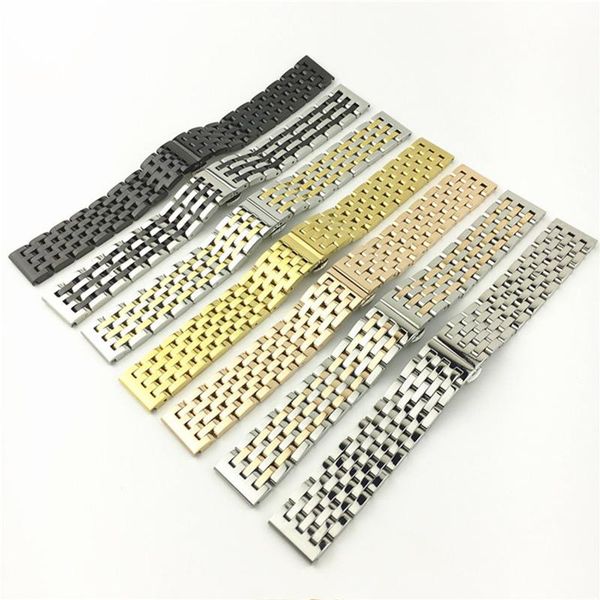 watch bands accessories stainless steel solid seven beads strap male 20mm butterfly double buckle female 22mm, Black;brown
watch bands accessories stainless steel solid seven beads strap male 20mm butterfly double buckle female 22mm, Black;brown