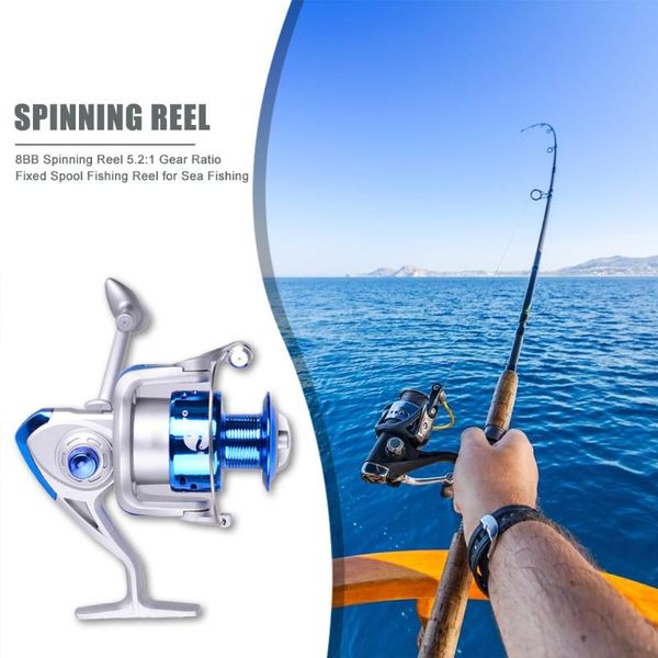5.2:1 spinning reel spool anti-collision fishing sea lightweight tackle for outdoor fishining supply baitcasting reels
5.2:1 spinning reel spool anti-collision fishing sea lightweight tackle for outdoor fishining supply baitcasting reels