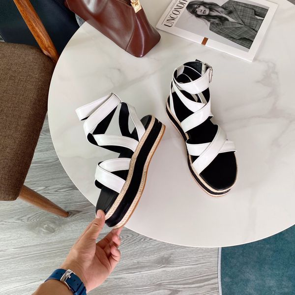 women sandals luxury designer platform shoes summer slippers sandal leather wedge shoe size 35-41xx-0283, Black
women sandals luxury designer platform shoes summer slippers sandal leather wedge shoe size 35-41xx-0283, Black