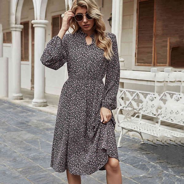 dress floral print chiffon midi dress women 2021 spring clothes a line lantern sleeve v neck ladies casual elegant vintage dresses xrjb, Black;gray
dress floral print chiffon midi dress women 2021 spring clothes a line lantern sleeve v neck ladies casual elegant vintage dresses xrjb, Black;gray