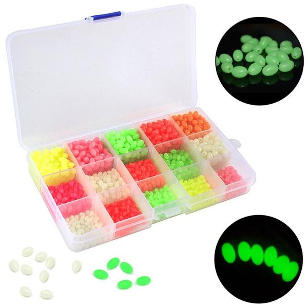 1500pcs/box fishing bait luminous block beads color beans anti-collision accessories
1500pcs/box fishing bait luminous block beads color beans anti-collision accessories