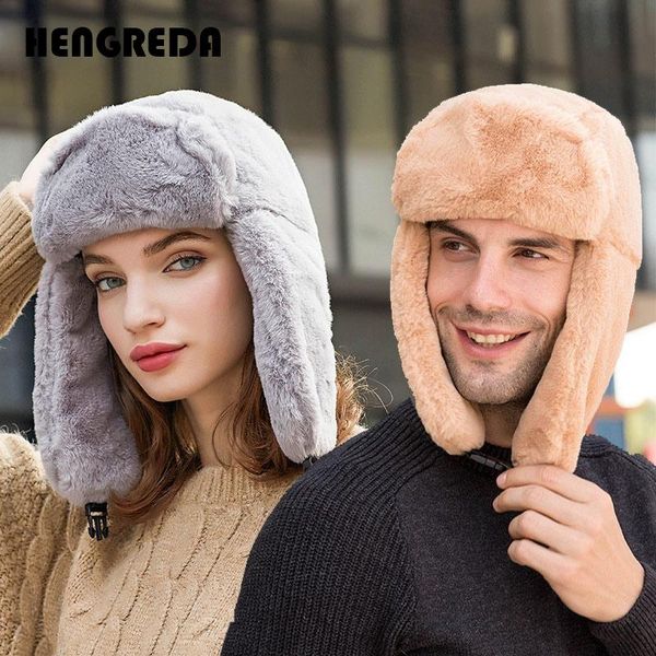 berets winter hat with ear flaps men trooper trapper women windproof and breathable fur hunting snow bomber cap for, Blue;gray
berets winter hat with ear flaps men trooper trapper women windproof and breathable fur hunting snow bomber cap for, Blue;gray