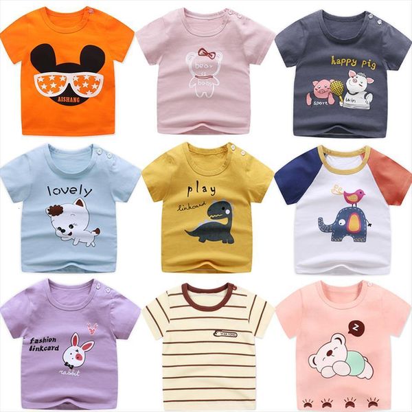 0 6 y kid baby summer t shirt cartoon printed tees casual children clothing cotton shirts for girls, Blue
0 6 y kid baby summer t shirt cartoon printed tees casual children clothing cotton shirts for girls, Blue