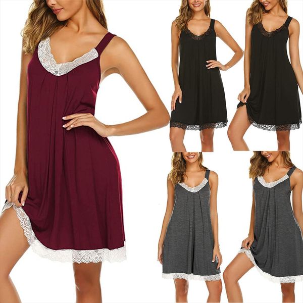 sleepwear short sleeve nightgown soft women dresses sleepshirt pleated nightshirt vestido de mujer summer dress, Black;gray
sleepwear short sleeve nightgown soft women dresses sleepshirt pleated nightshirt vestido de mujer summer dress, Black;gray