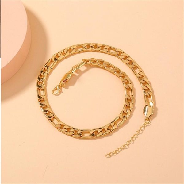 chains fashion figaro chain necklace for women cuba link punk gold color long men jewelry gift collar hombres, Silver
chains fashion figaro chain necklace for women cuba link punk gold color long men jewelry gift collar hombres, Silver