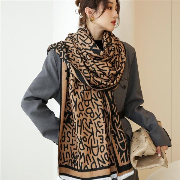 scarves design letter print scarf women winter cashmere warm pashmina shawls lady wraps thick blanket stoles female bufanda 2021, Blue;gray
scarves design letter print scarf women winter cashmere warm pashmina shawls lady wraps thick blanket stoles female bufanda 2021, Blue;gray