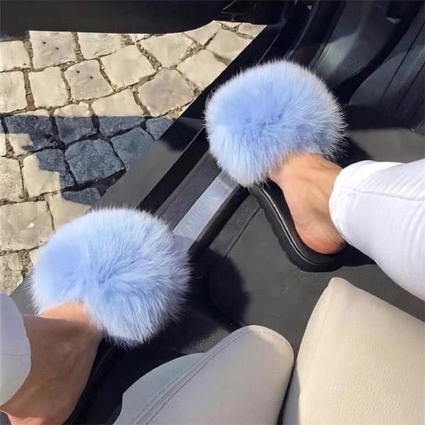 women's real fur slippers ladies fluffy slides female luxury sandals girl's fashion plush flip flops house shoes large size, Black
women's real fur slippers ladies fluffy slides female luxury sandals girl's fashion plush flip flops house shoes large size, Black