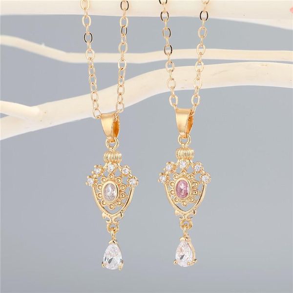 1pcs blingbling crystal drop necklace for women wedding jewelry fashion shiny hollow zircon sun geometric tassel clavicle chain pendant neck, Silver
1pcs blingbling crystal drop necklace for women wedding jewelry fashion shiny hollow zircon sun geometric tassel clavicle chain pendant neck, Silver