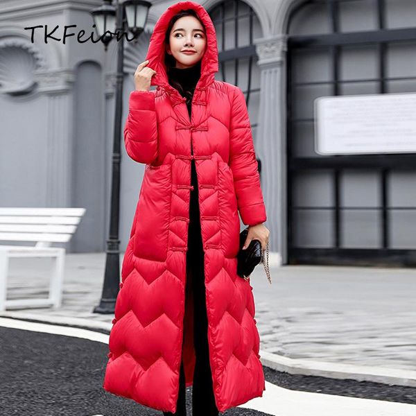 women's jackets womens long 2021 autumn winter ladies slim cotton parka black red color fashion wave striped button female hooded coats, Black;brown
women's jackets womens long 2021 autumn winter ladies slim cotton parka black red color fashion wave striped button female hooded coats, Black;brown