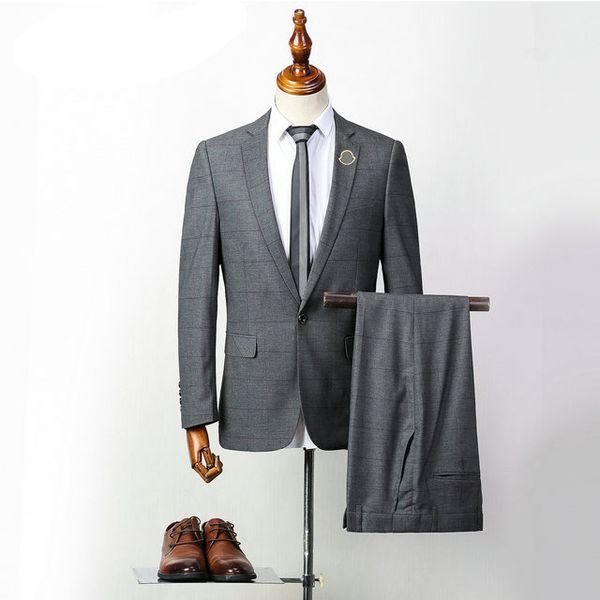 more than 2021 men slim casual handsome suit professional business formal two-piece wedding fashion dress for the groom to choose#05, White;black
more than 2021 men slim casual handsome suit professional business formal two-piece wedding fashion dress for the groom to choose#05, White;black