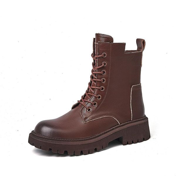 boots 35-41 cow leather for women platform genuine shoes thick bottom ankle woman chelse brand 1582, Black
boots 35-41 cow leather for women platform genuine shoes thick bottom ankle woman chelse brand 1582, Black