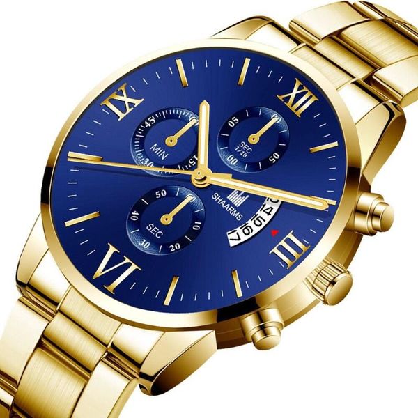 wristwatches man watch fashion military men's watches stainless steel strap gold clock brand mens gifts quartz wrist relogio masculino, Slivery;brown
wristwatches man watch fashion military men's watches stainless steel strap gold clock brand mens gifts quartz wrist relogio masculino, Slivery;brown