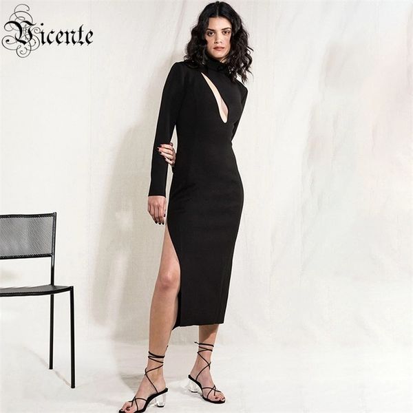 women black dress key hole design stand bodycon celebrity christmas party bandage vestidos 210520, Black;gray
women black dress key hole design stand bodycon celebrity christmas party bandage vestidos 210520, Black;gray