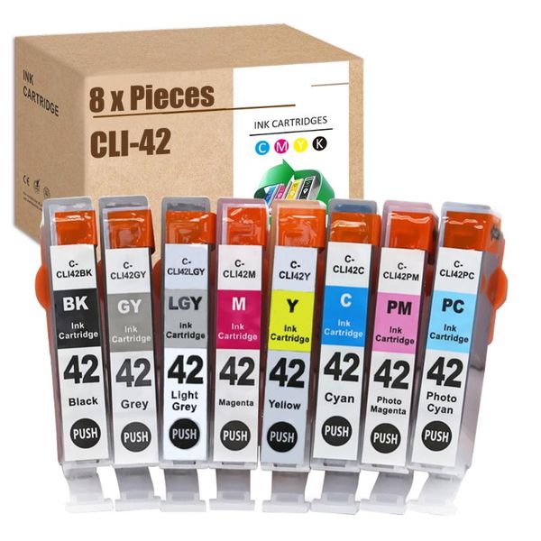 pieces one set cli42 compatible for canon cli-42 pixma pro 100 100s printers ink cartridges
pieces one set cli42 compatible for canon cli-42 pixma pro 100 100s printers ink cartridges