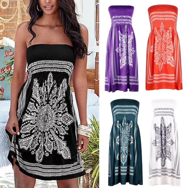 summer women's dress short skirts tube digital prints fashionable big put on women clothing 2021 beach style casual dresses, Black;gray
summer women's dress short skirts tube digital prints fashionable big put on women clothing 2021 beach style casual dresses, Black;gray