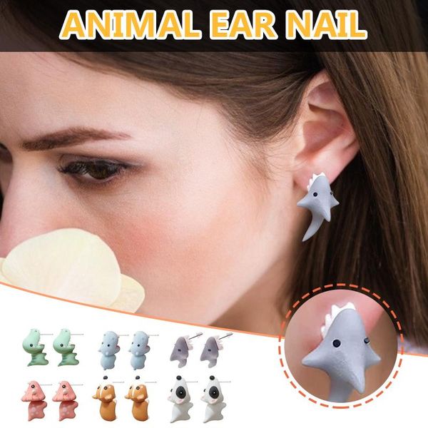 hoop & huggie 2021 cute animal earring metal mini ornament small fashion kawaii cartoon for women girls, Golden;silver
hoop & huggie 2021 cute animal earring metal mini ornament small fashion kawaii cartoon for women girls, Golden;silver
