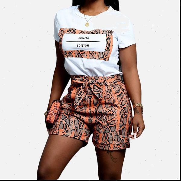 snake skin print 2 womens tracksuits piece pc suit o neck t shirt bow shorts two pieces sets women, Gray
snake skin print 2 womens tracksuits piece pc suit o neck t shirt bow shorts two pieces sets women, Gray