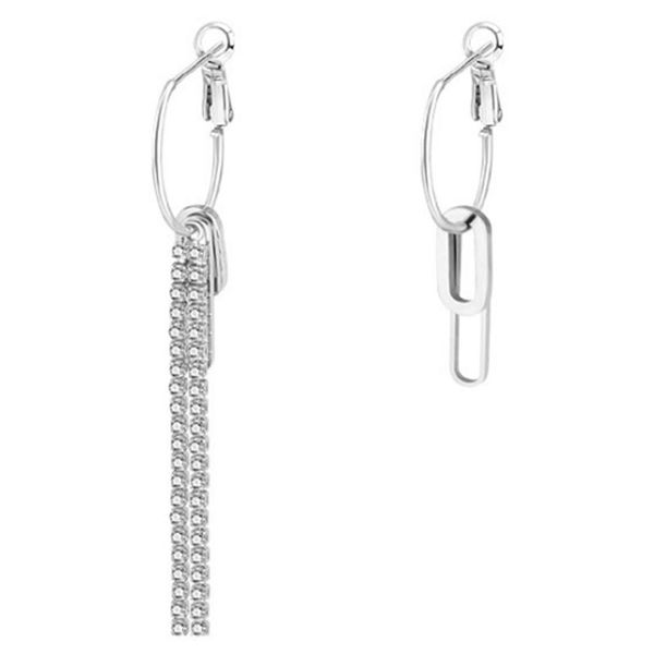 hoop & huggie fashion metal long tassel earrings punk hip-hop style asymmetric chain ear clip, Golden;silver
hoop & huggie fashion metal long tassel earrings punk hip-hop style asymmetric chain ear clip, Golden;silver