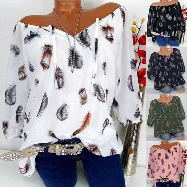 plus large size women's blouses summer leisure blouse white loose feather print v neck half sleeve shirts blusas &
plus large size women's blouses summer leisure blouse white loose feather print v neck half sleeve shirts blusas &