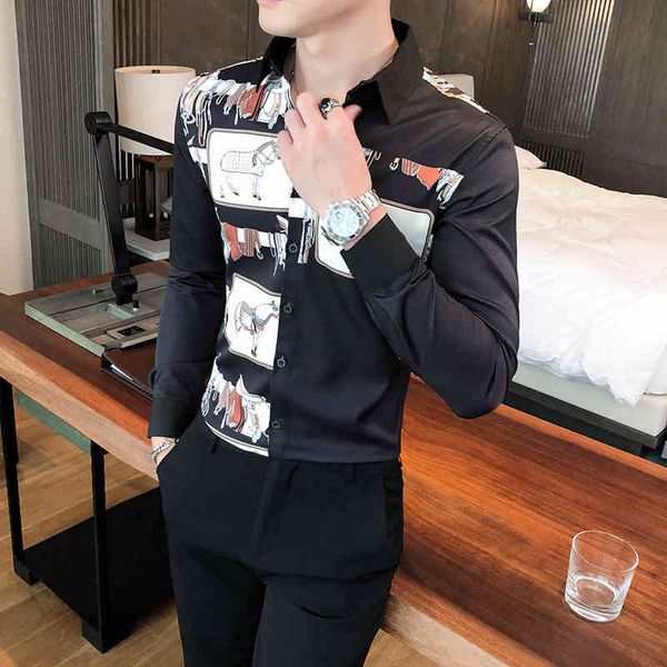 t shirts digital printing for men's clothes 2021 spring thin manga long casual club tuxedo 3xl-m ropa hombre kpfz, White;black
t shirts digital printing for men's clothes 2021 spring thin manga long casual club tuxedo 3xl-m ropa hombre kpfz, White;black