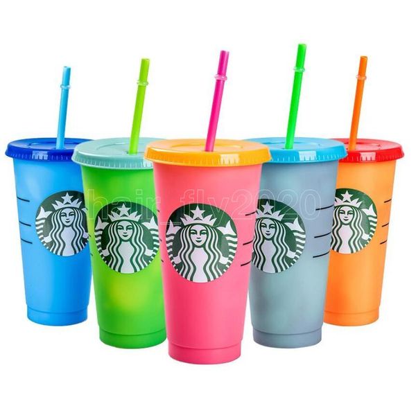 24oz color changing cup magic drinkware plastic drinking tumblers with lid and straw reusable candy colors cold cups summer water bottle
24oz color changing cup magic drinkware plastic drinking tumblers with lid and straw reusable candy colors cold cups summer water bottle