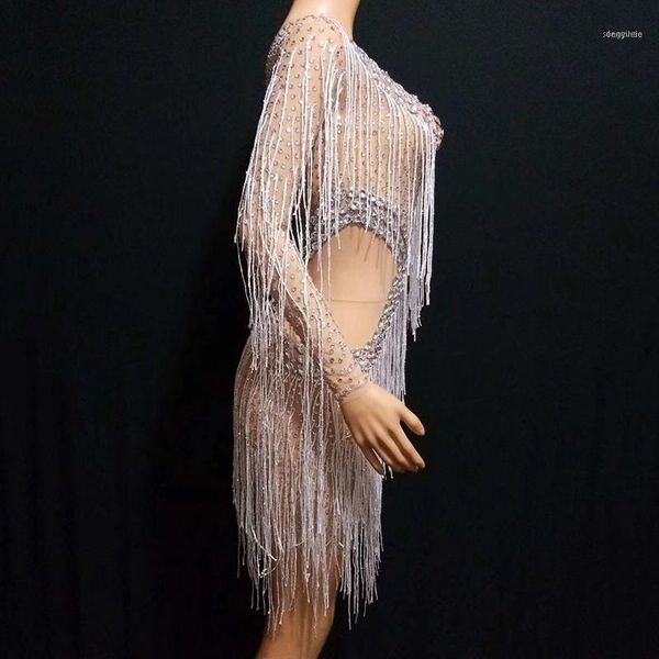 stage wear silver rhinestones fringes dress lady evening outfit bar singer see through mesh shining birthday tassels dn16191, Black;red
stage wear silver rhinestones fringes dress lady evening outfit bar singer see through mesh shining birthday tassels dn16191, Black;red