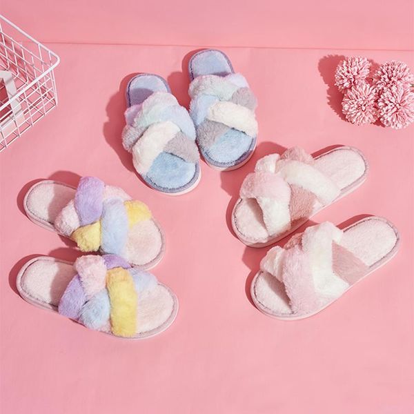 autumn winter slippers women indoor non-slip fashion faux fur flat sweet home woman warm soft fluffy, Black
autumn winter slippers women indoor non-slip fashion faux fur flat sweet home woman warm soft fluffy, Black