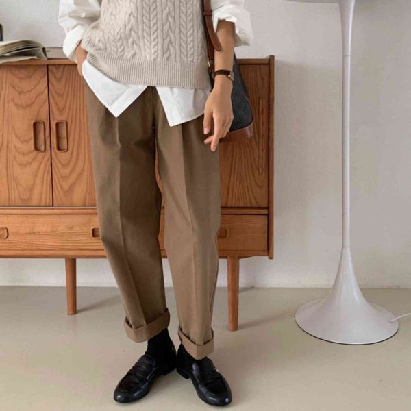 women's pants & capris hzirip winter women ol autumn straight vintage casual high waist loose suit trousers female good quality wmcf, Black;white
women's pants & capris hzirip winter women ol autumn straight vintage casual high waist loose suit trousers female good quality wmcf, Black;white