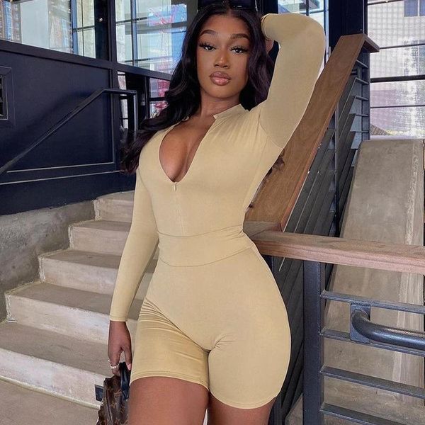 women's tracksuits fufucaillm autumn women suit 2021 long sleeve zip-up bodysuits + wrapped skinny shorts 2pcs active sporty, Gray
women's tracksuits fufucaillm autumn women suit 2021 long sleeve zip-up bodysuits + wrapped skinny shorts 2pcs active sporty, Gray