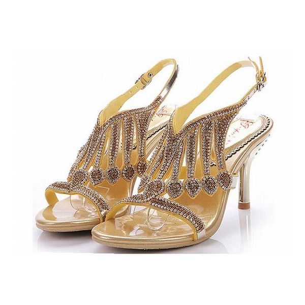 big size 34-44 women luxury tassel rhinestone wedges thick high heels sandals gladiator crystal summer party wedding pumps shoes, Black
big size 34-44 women luxury tassel rhinestone wedges thick high heels sandals gladiator crystal summer party wedding pumps shoes, Black
