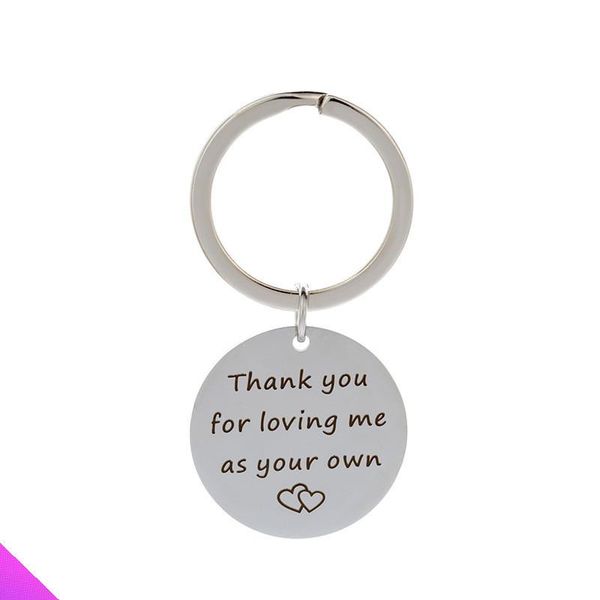 keychains keychain military brand stainless steel round army card pendant engraved "thank you for loving me as your own, Silver
keychains keychain military brand stainless steel round army card pendant engraved "thank you for loving me as your own, Silver