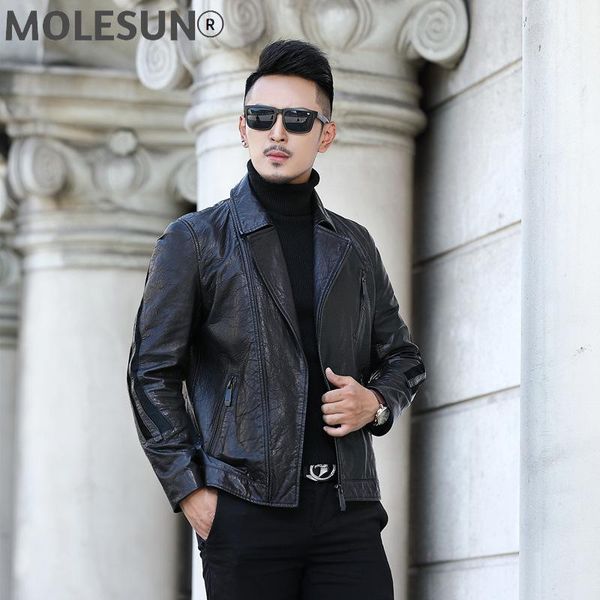 men's leather & faux akoosun genuine jacket men sheepskin short jackets mens motorcycle clothes 2021 autumn coat male hommes veste lxr8, Black
men's leather & faux akoosun genuine jacket men sheepskin short jackets mens motorcycle clothes 2021 autumn coat male hommes veste lxr8, Black
